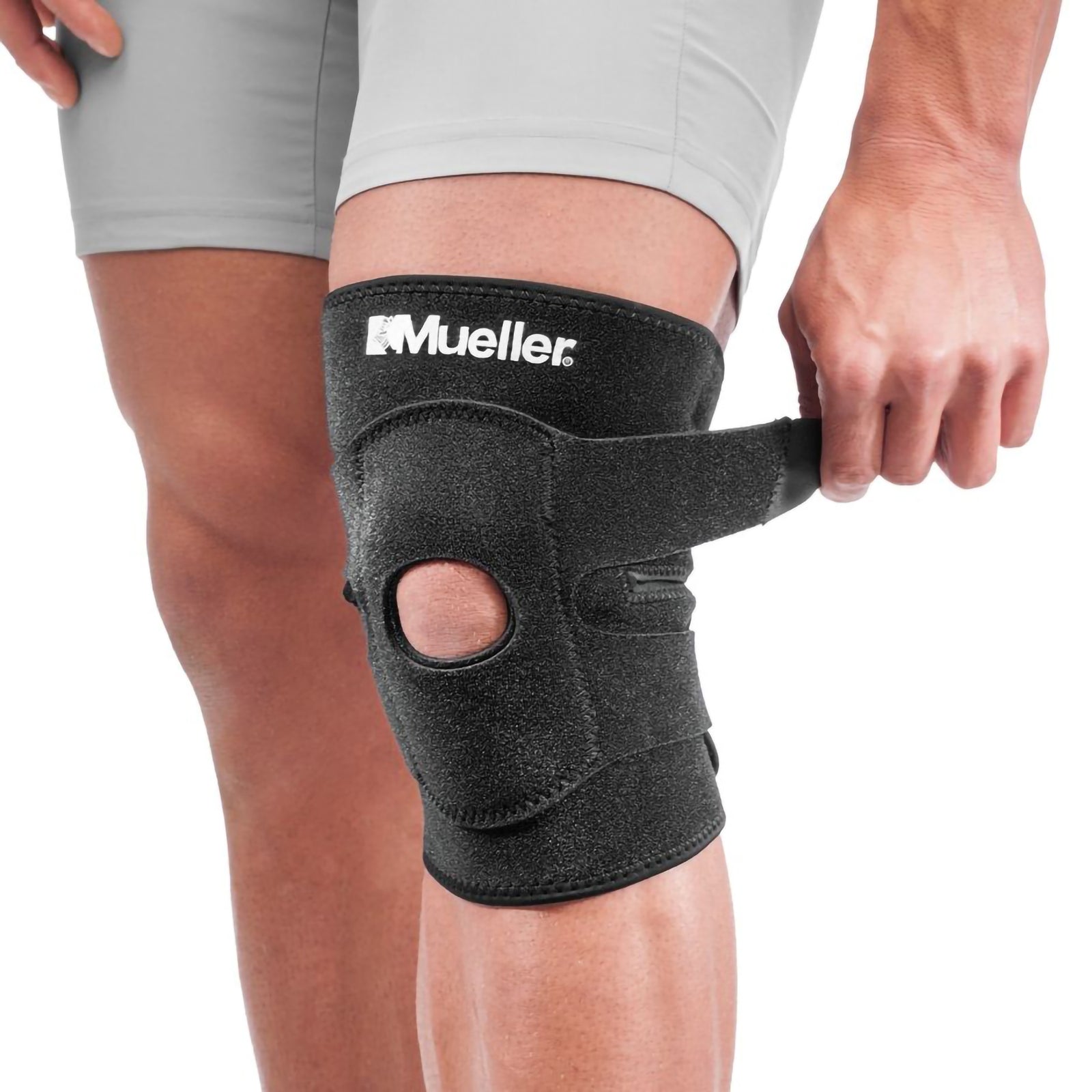 Mueller Sport Care Knee Support with Hook and Loop Closure