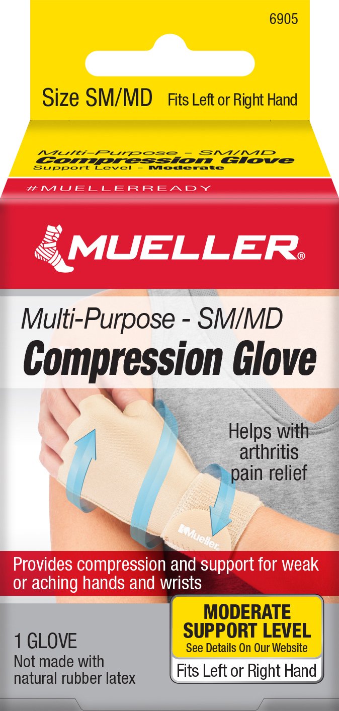 Mueller Compression & Support Gloves
