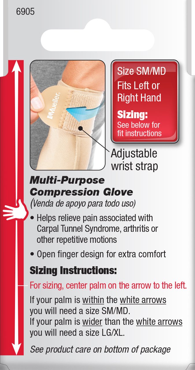 Mueller Compression & Support Gloves