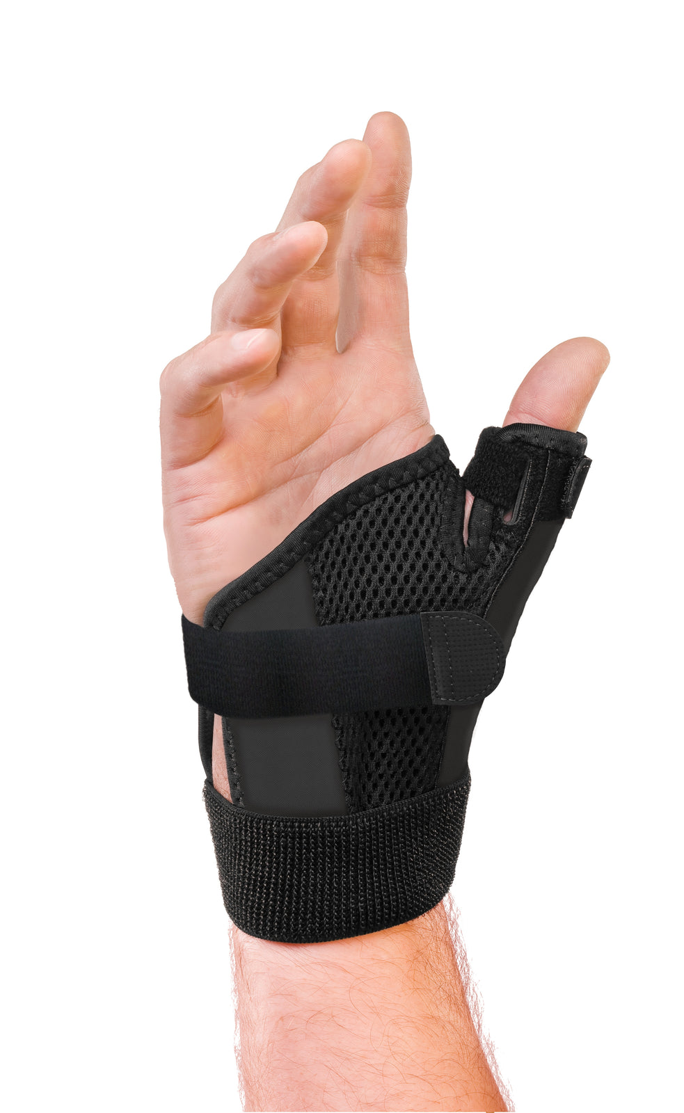 Mueller Sports Medicine Thumb Stabilizer, Black, One Size Fits Most