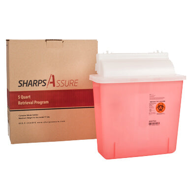 Sharps Assure Mailback Sharps Container