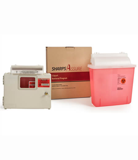 Sharps Assure Mailback Sharps Container