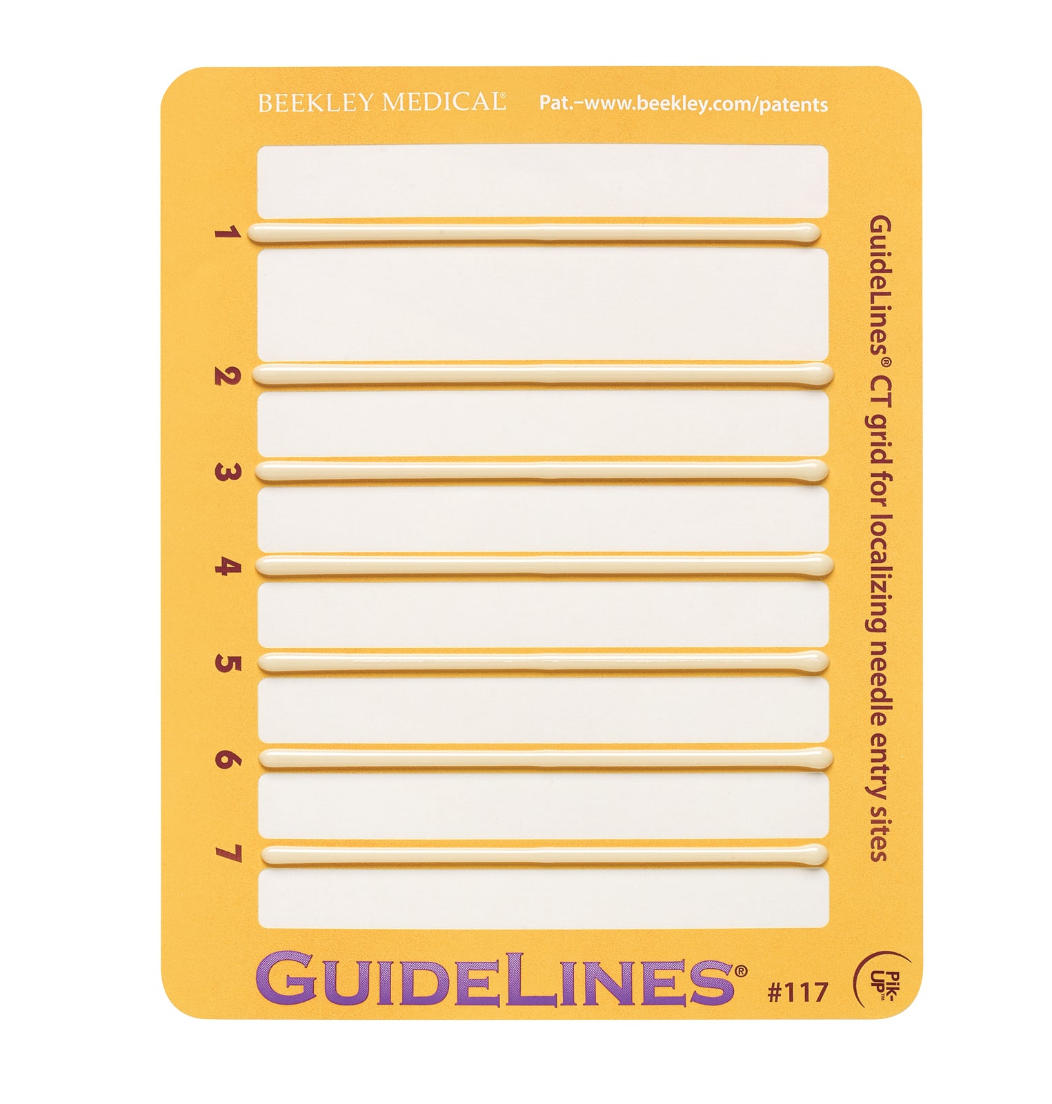 CT Biopsy Grid GuideLines® for Neck and Small Area Biopsies