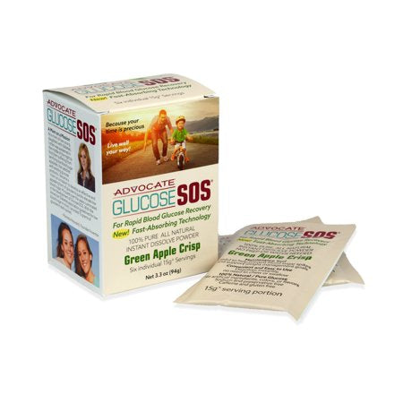 Glucose Powder Green Apple Flavor 15g Packets
