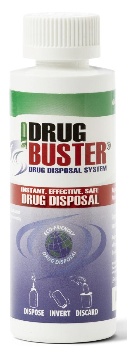 Drug Buster® Drug Disposal Solution 4 oz.