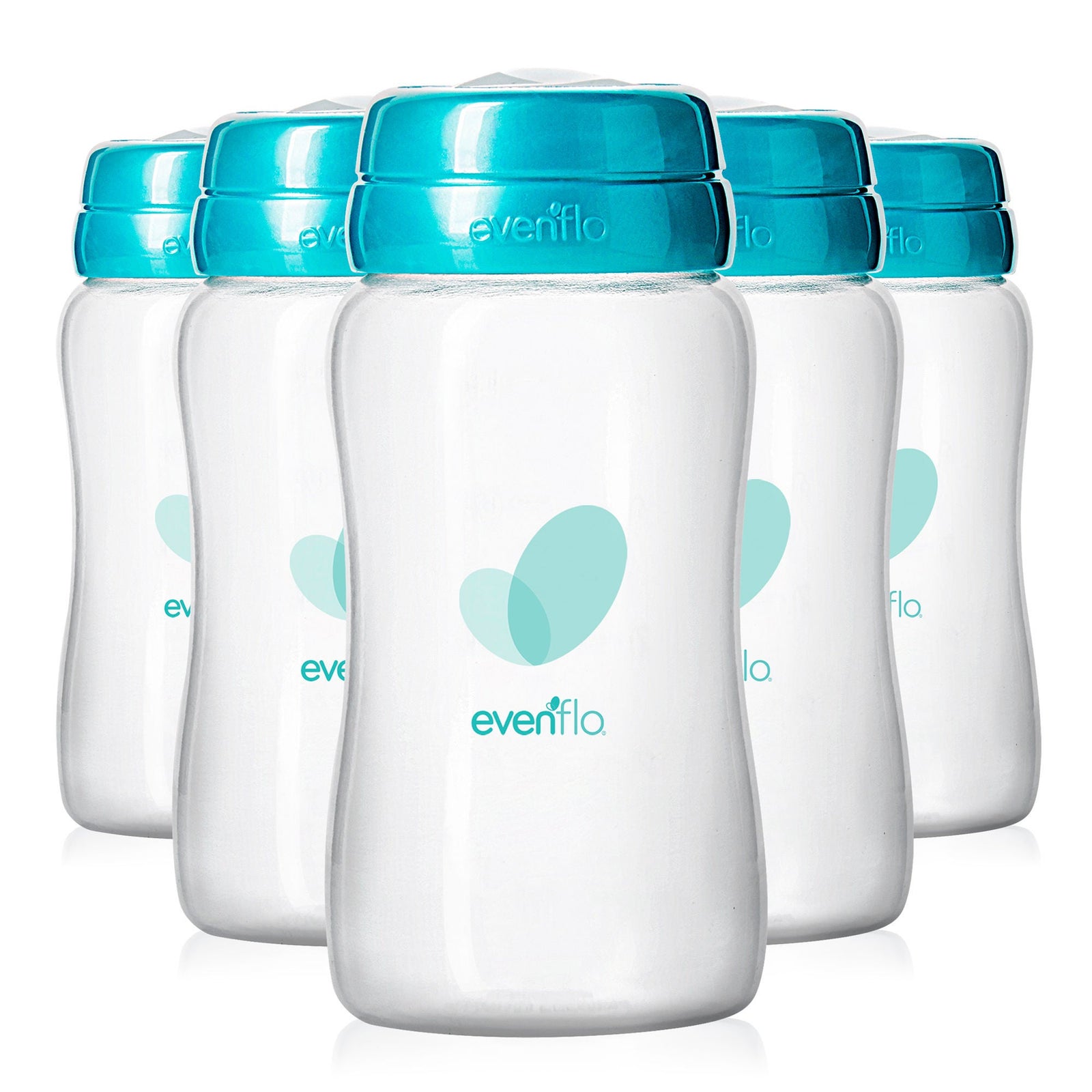 Evenflo Advanced Breast Milk Collection Bottles, 5 oz, 6 Pack