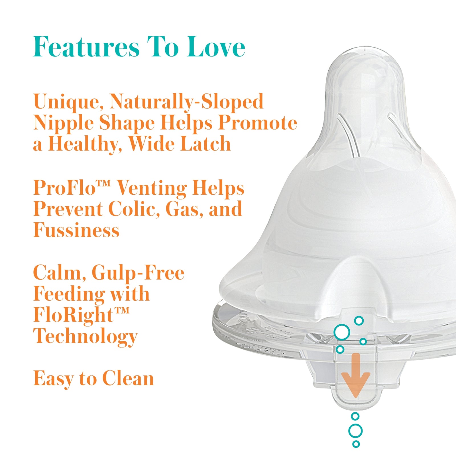 Evenflo Balance+ Wide Neck Baby Bottle 5 oz