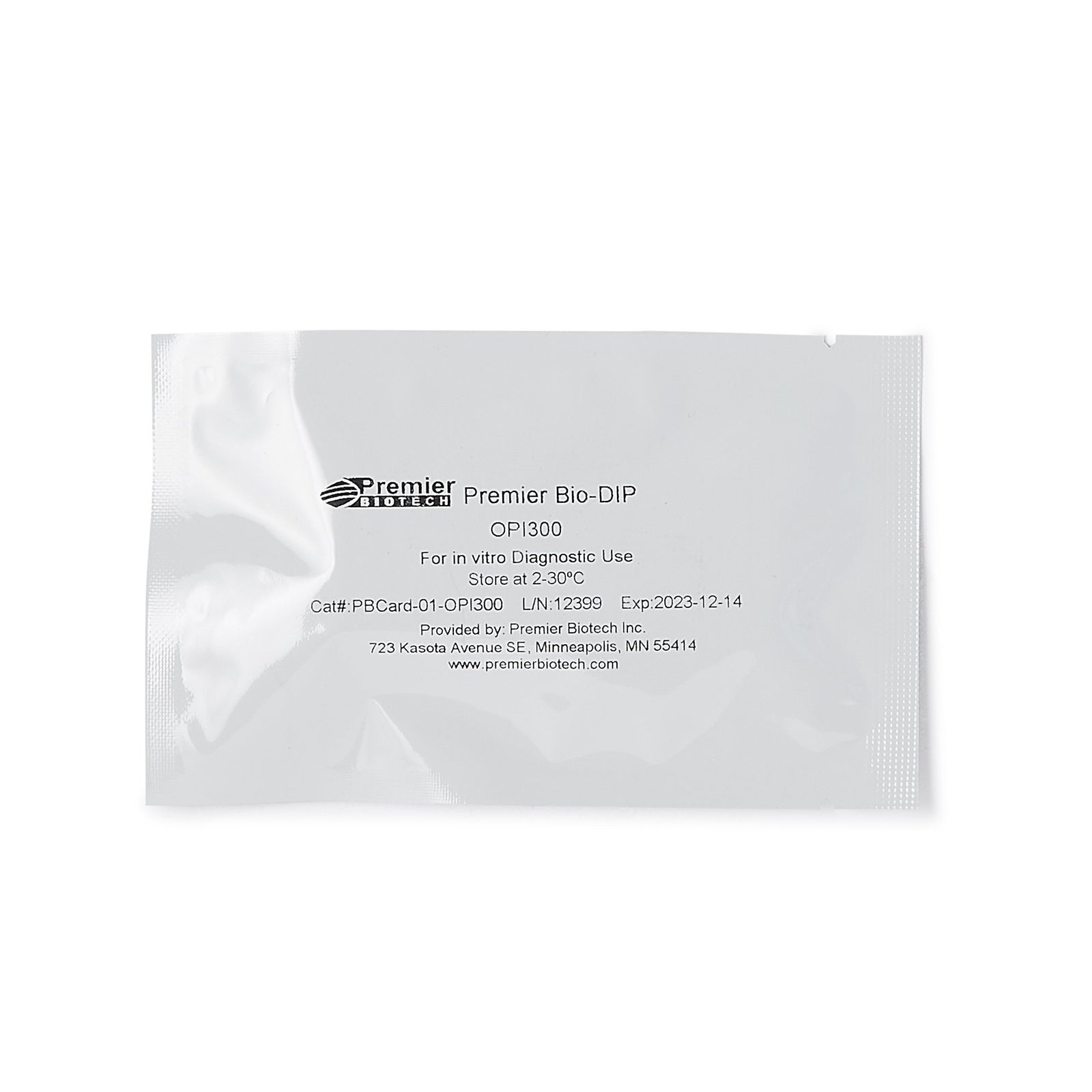 Premier Bio-Dip Opiates (OPI) Test Kit - 25 Tests