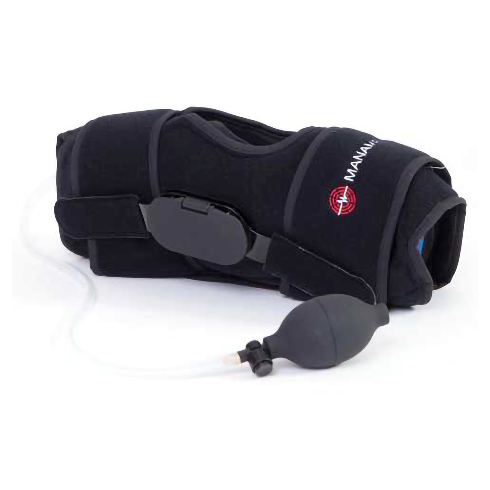 ManaEZ® Rom Ice Knee Brace with Ice Pack and Compression System - One Size Fits Most - Right Knee