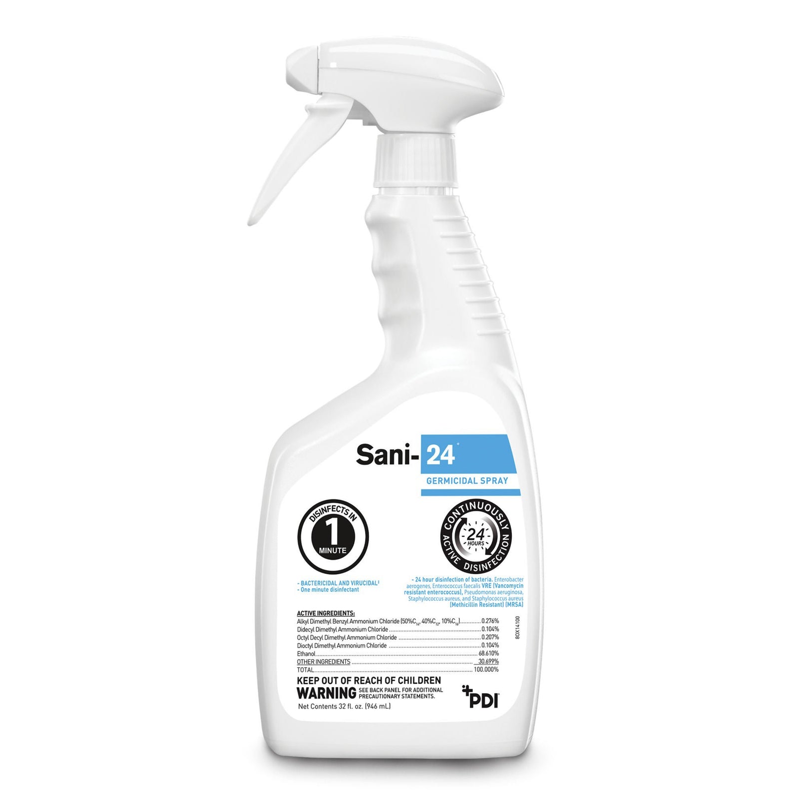 PDI Sani-24 Germicidal Spray, 32 oz