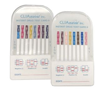 CLIAwaived™ 12-Panel Drug Test Kit, Box of 25