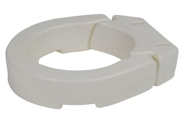 Drive Hinged Raised Toilet Seat - 3.5 Inch Height, Standard Round