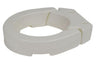 Drive Hinged Raised Toilet Seat - 3.5 Inch Height, Standard Round