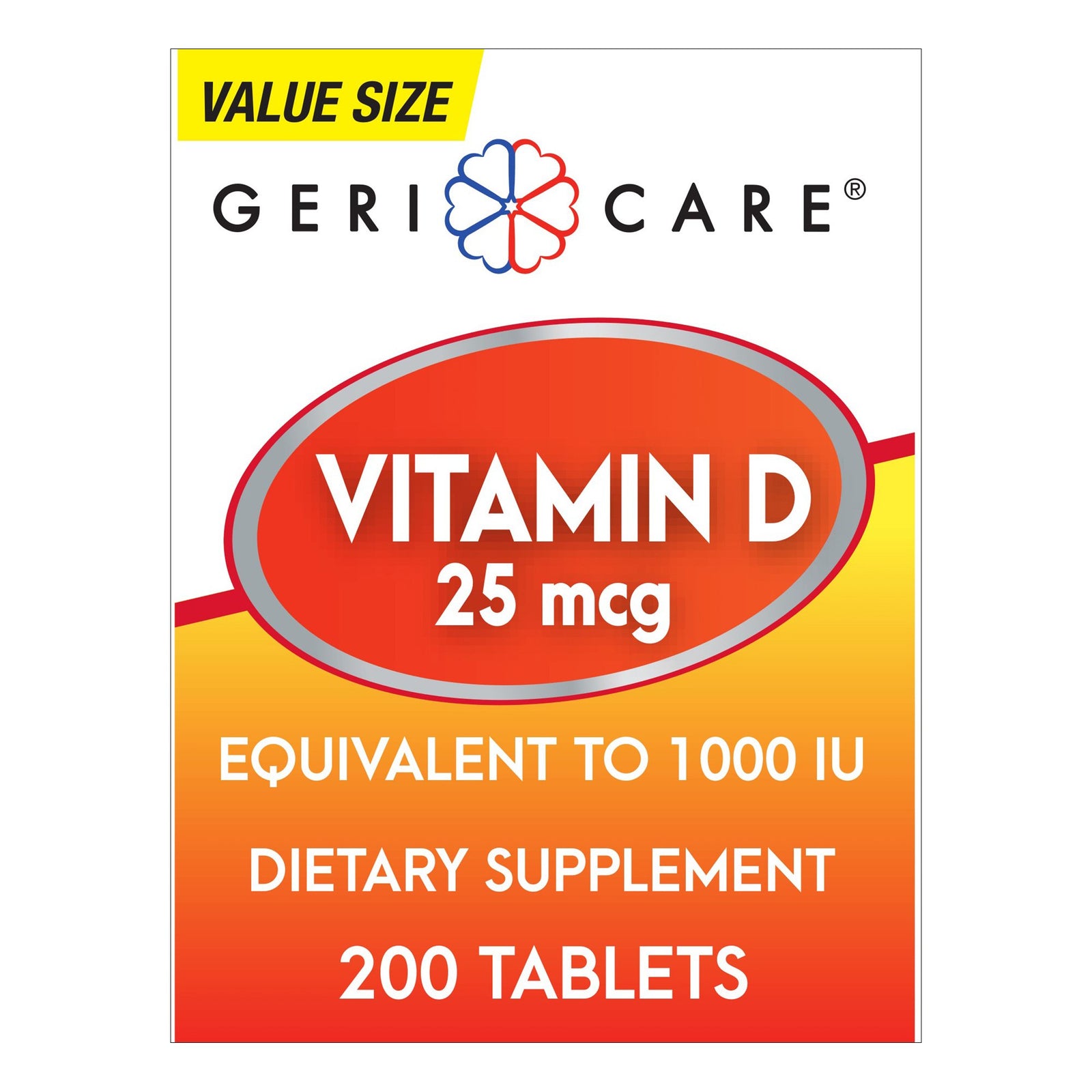 GERI-CARE PHARMA Vitamin D3 Tablets