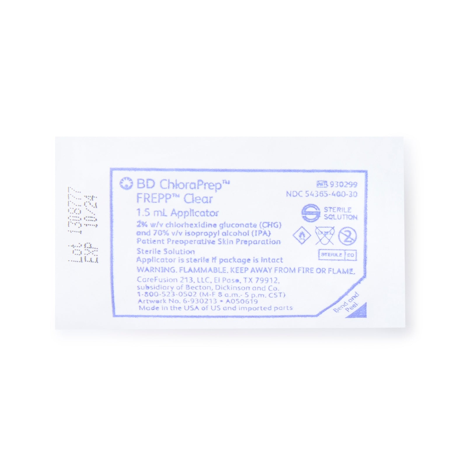 ChloraPrep Frepp Clear Skin Prep Solution