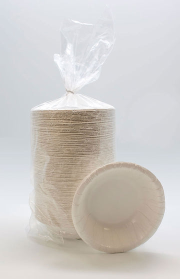12 oz. Clay Coated Paper Bowl Aspen White