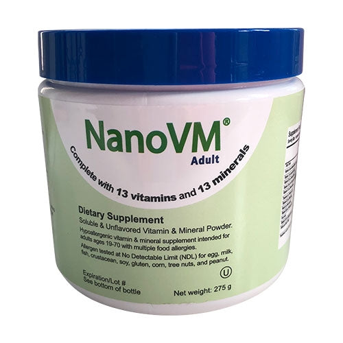 NanoVM Adult Unflavored Vitamin & Mineral Powder 275g