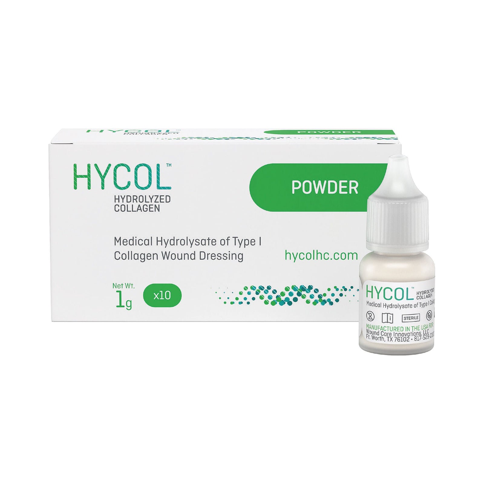 Hycol Hydrolyzed Collagen Powder, 1 g