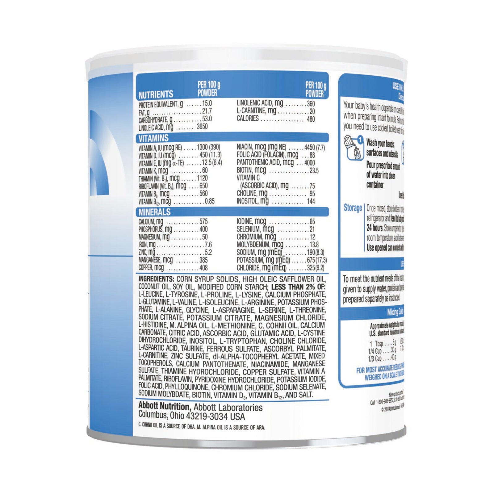 Phenex-1 Unflavored Amino Acid Infant Formula Powder 14.1 oz Can