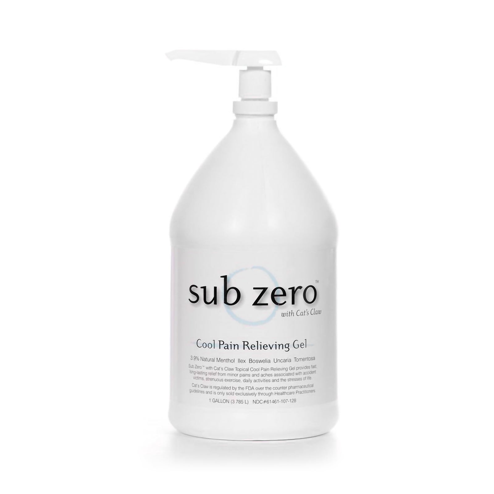 Analgesic Gel - 1 Gallon Pump Bottle