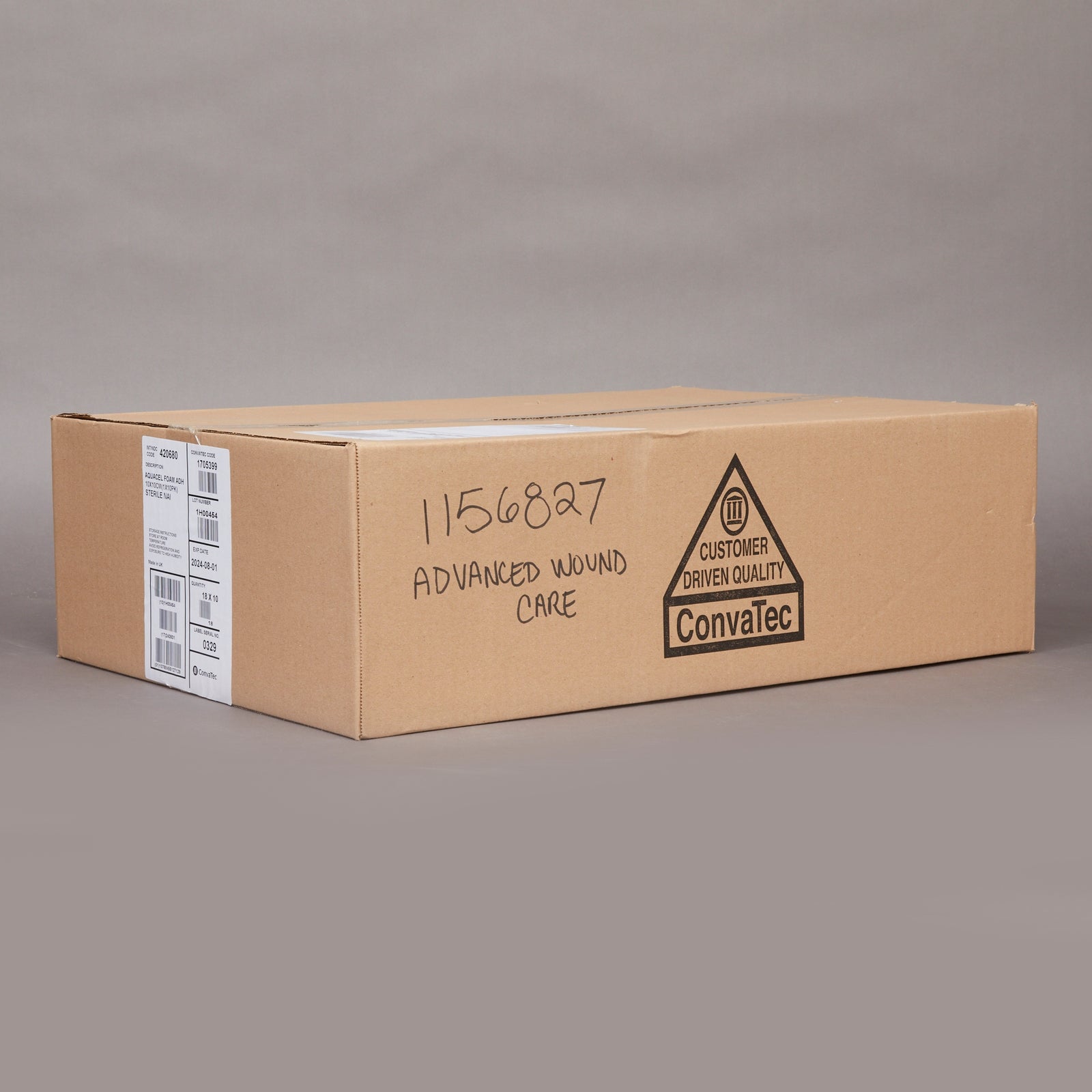 Aquacel Foam Dressing 4x4 Inch with Border