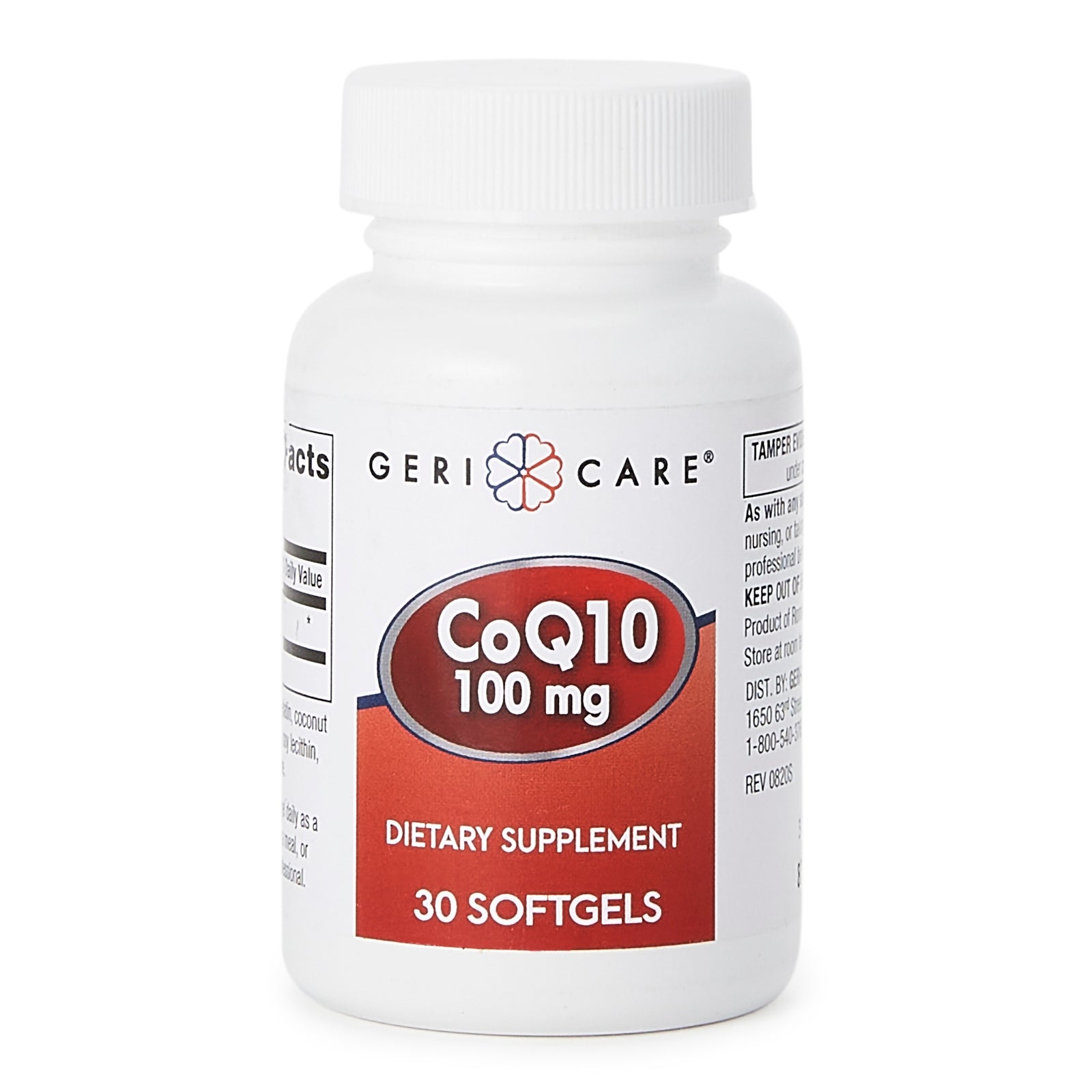 Major Coenzyme Q-10 100 mg Softgel Dietary Supplement 30 per Bottle