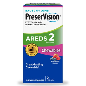 PreserVision AREDS 2 Chewable Tablets 60 per Bottle