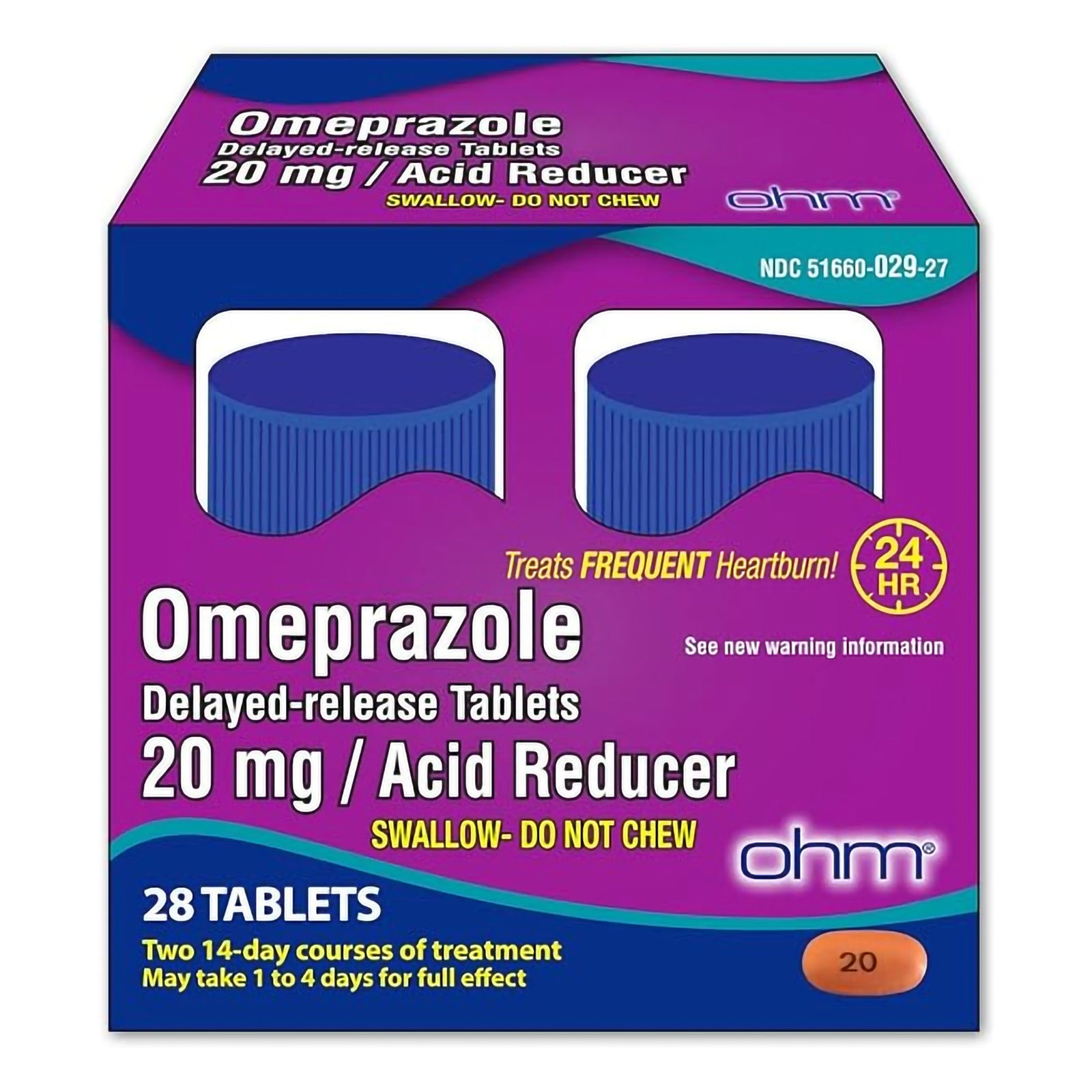 Omeprazole 20 mg Delayed Release Tablets
