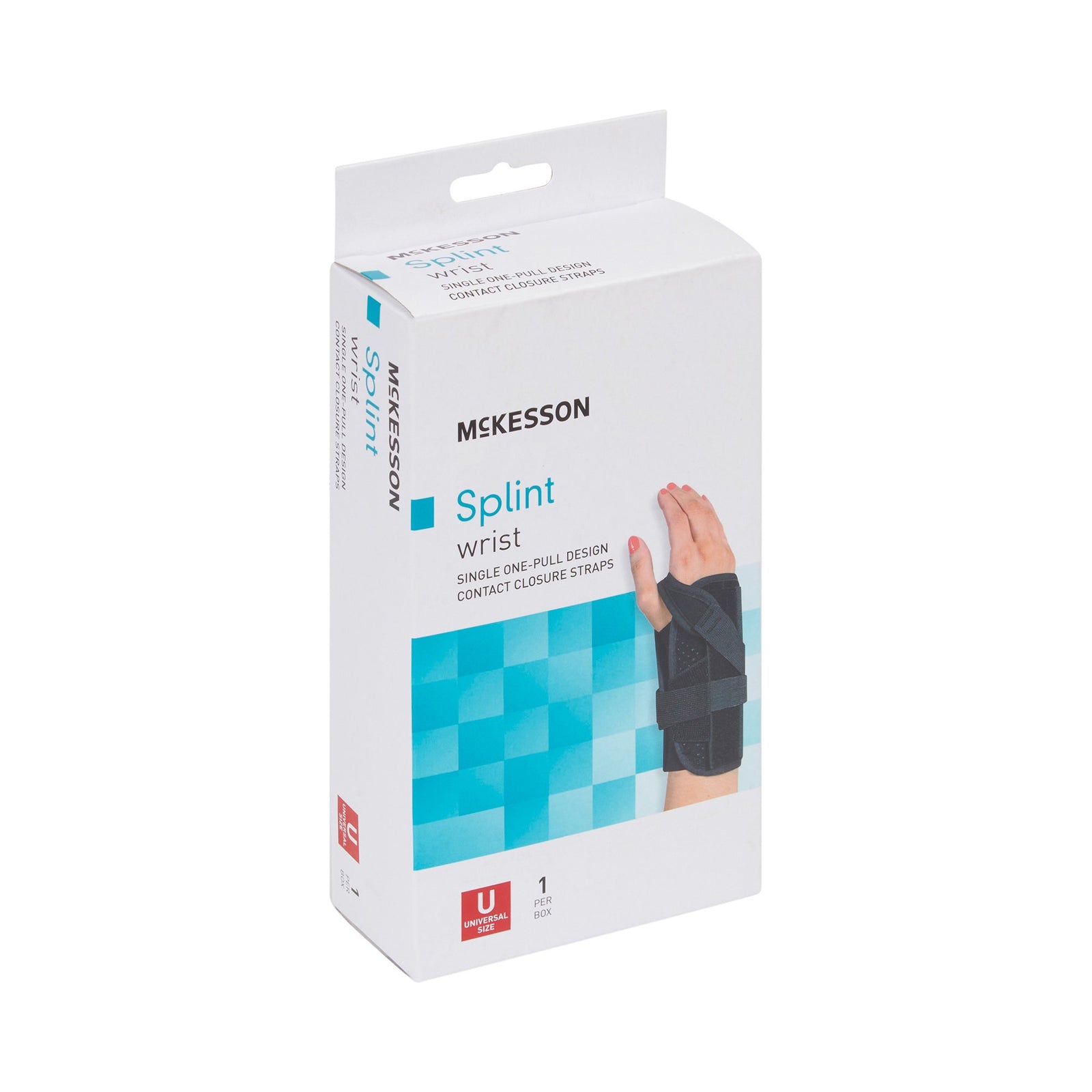 McKesson MedSurg Wrist Splint, Right Hand, Universal, 7.5 in