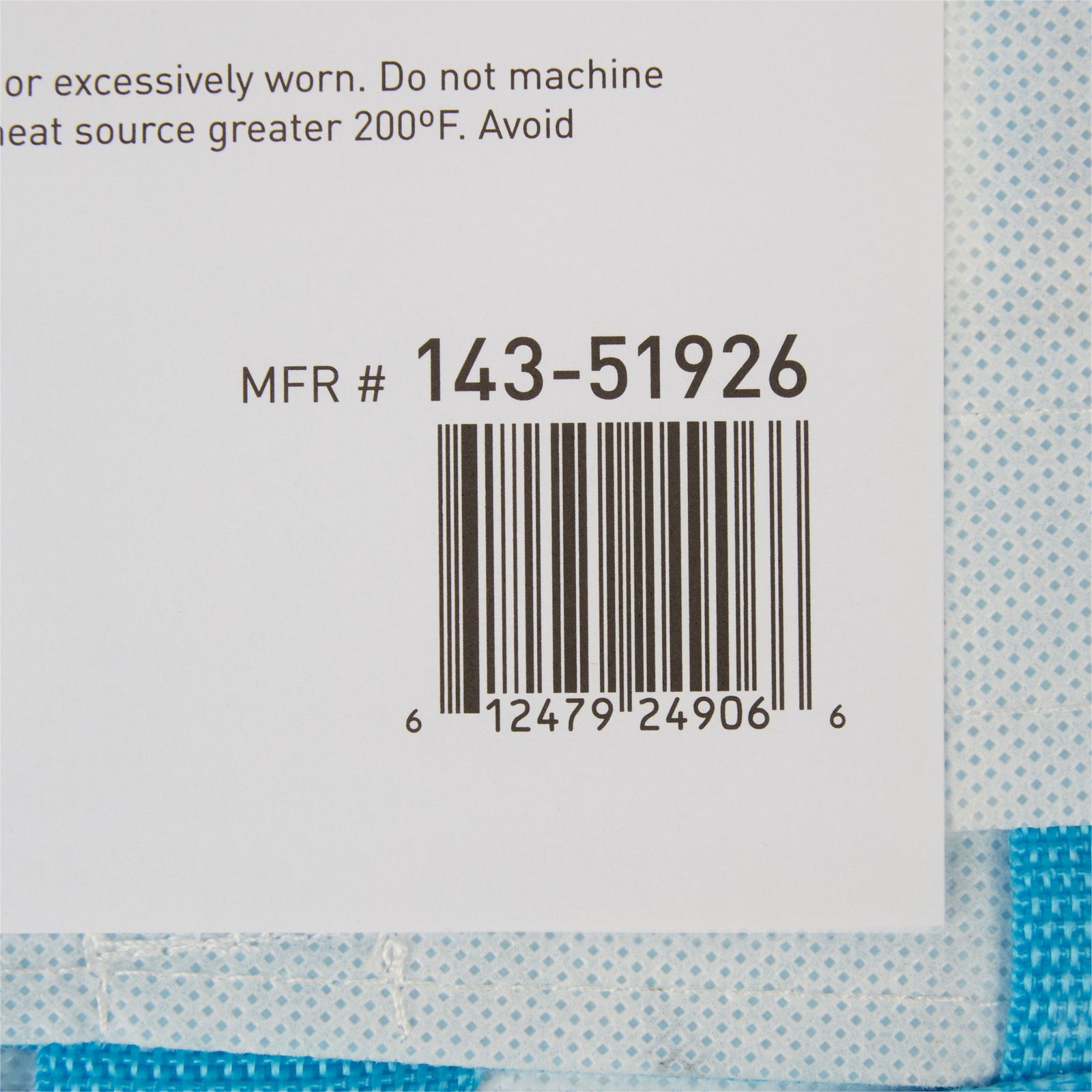 McKesson Transfer Sheet White 40 x 80 Inch with 14 Handles