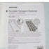 McKesson Transfer Sheet White 40 x 80 Inch with 14 Handles