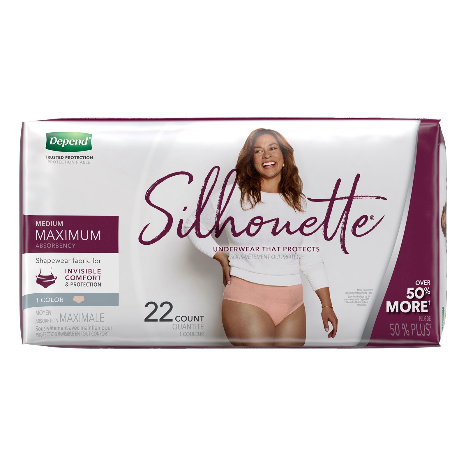 Depend Silhouette Women's Absorbent Underwear