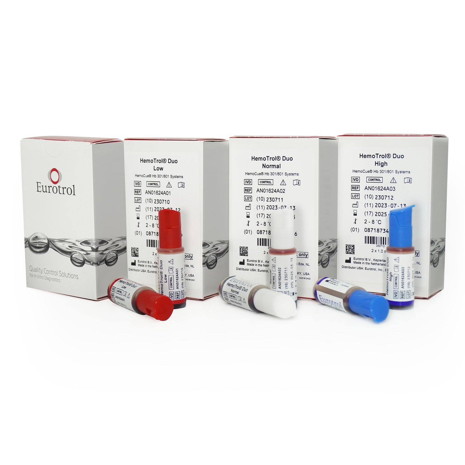 Hemotrol Duo Hemoglobin Normal Level Control 2 x 1 mL