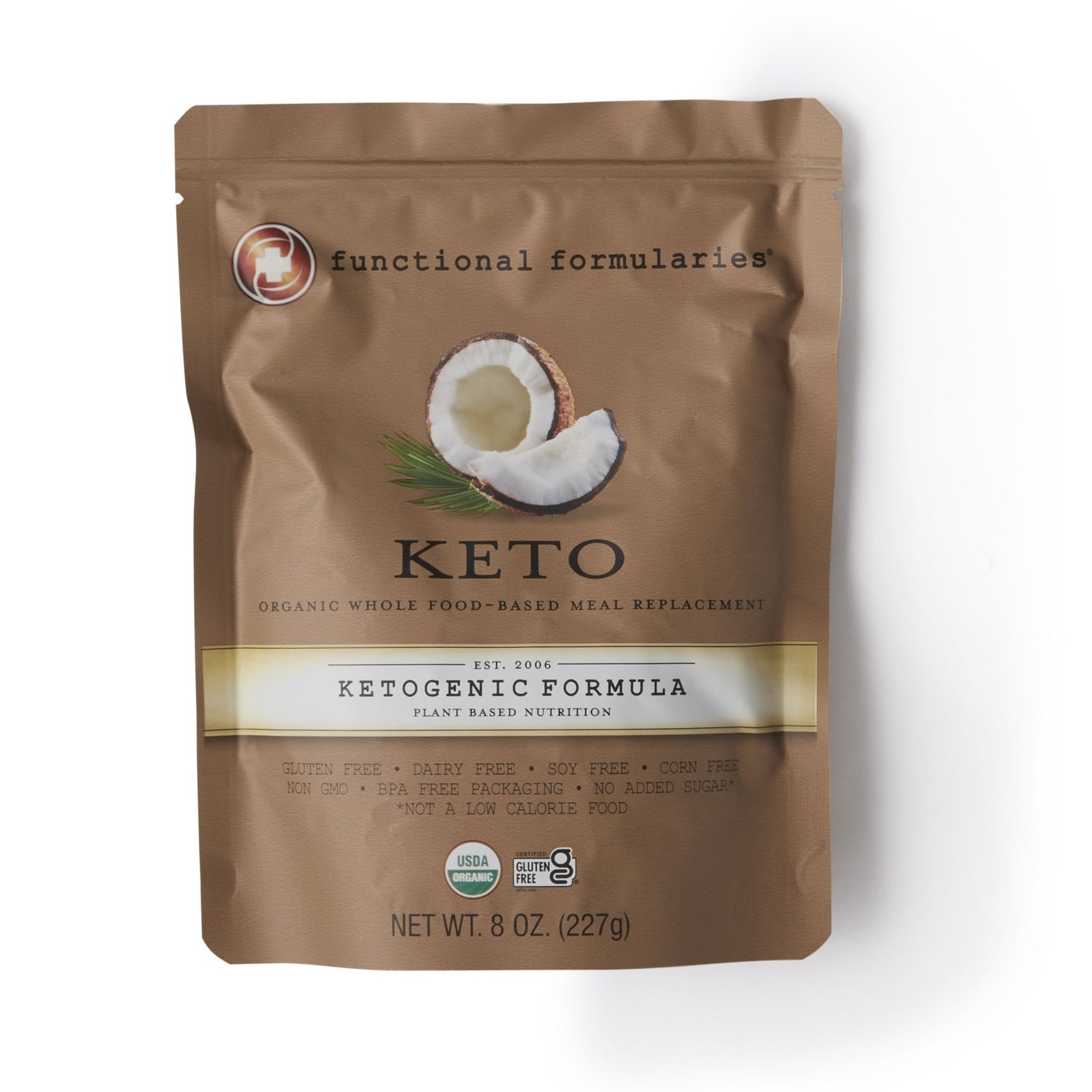 Keto Peptide Flavored Liquid Oral Supplement 8 oz. Pouch