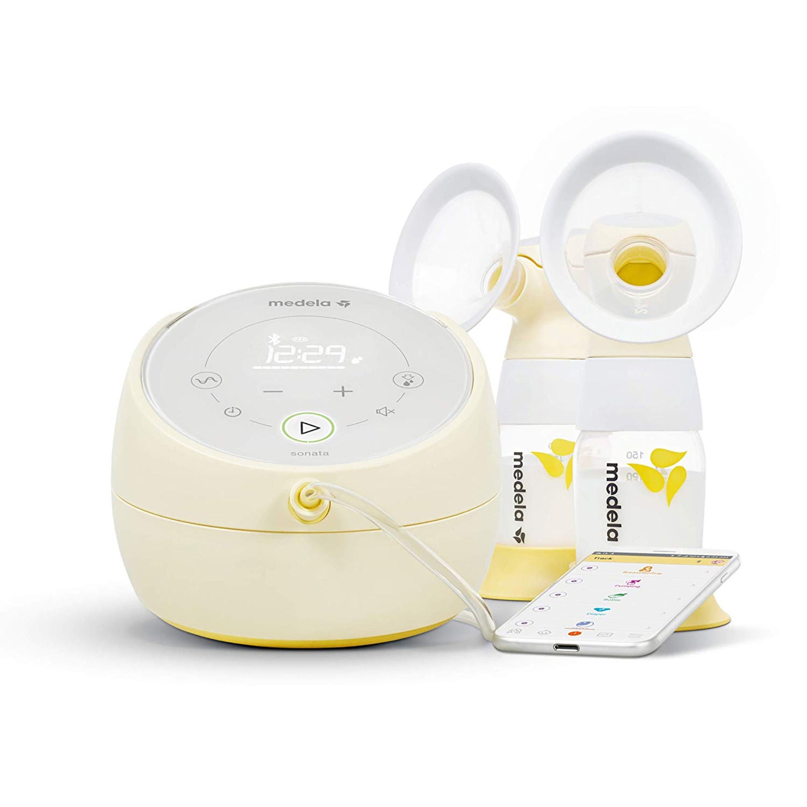 Medela Sonata Double Electric Breast Pump with FitFlex Breast Shields