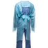 X-Large Blue Protective Procedure Gown - NonSterile Disposable