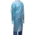 X-Large Blue Protective Procedure Gown - NonSterile Disposable
