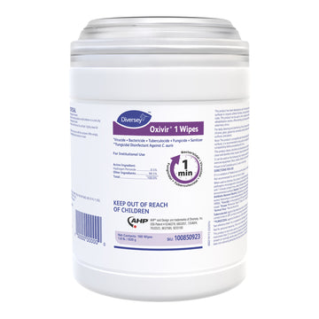 Diversey Oxivir 1 Surface Disinfectant Cleaner Wipes