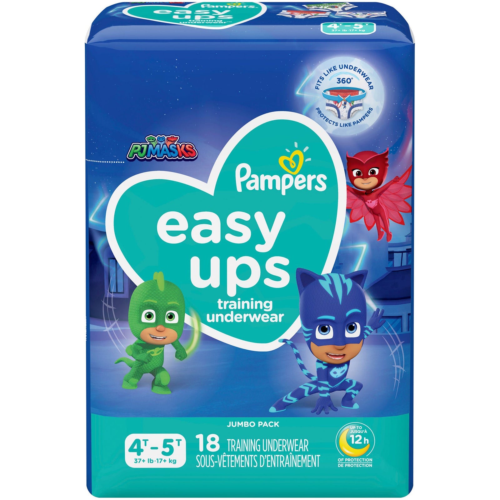 Pampers Easy Ups Training Underwear, Boys, 4T-5T