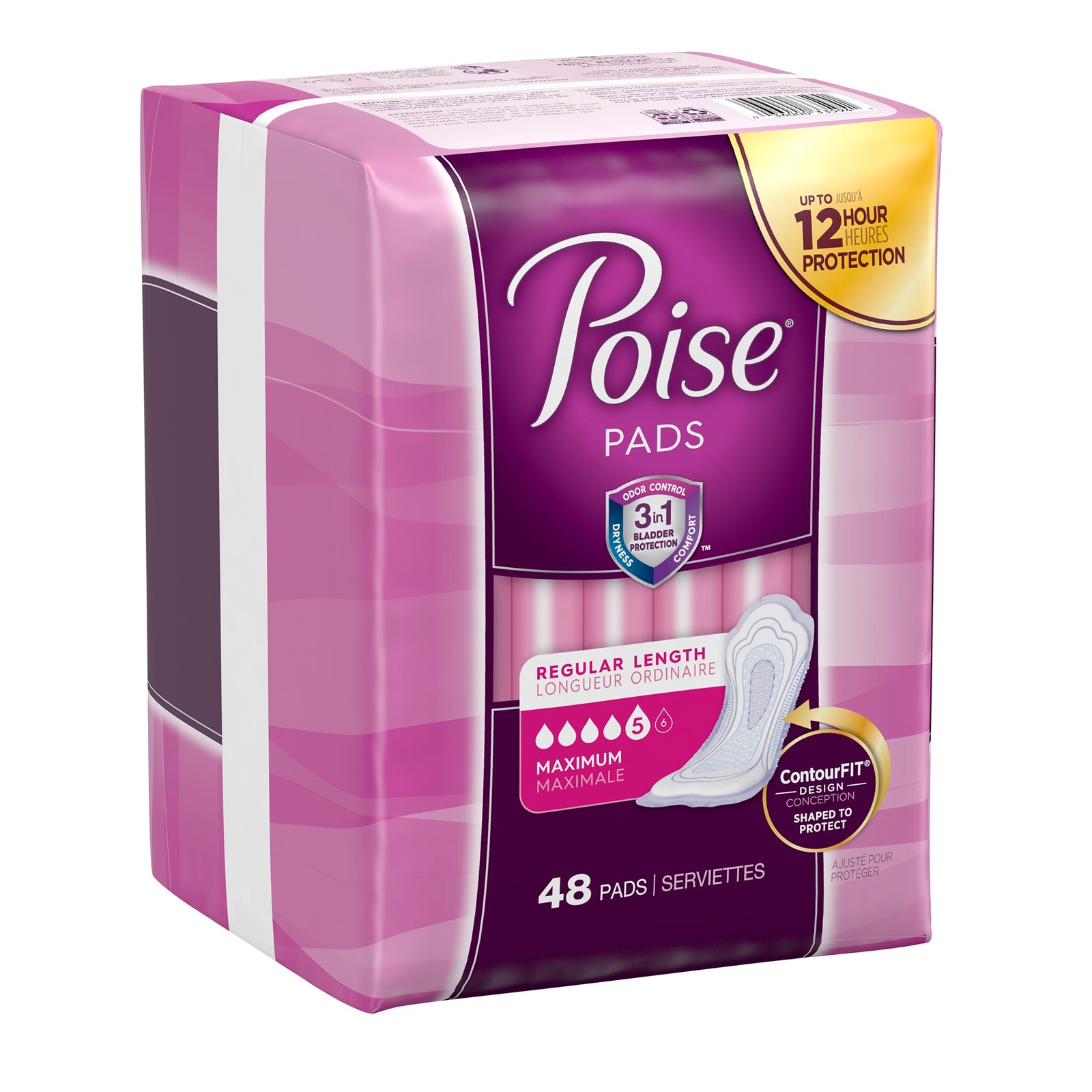 Poise Fresh Protection Bladder Control Pad - 12.2 Inch Heavy Absorbency