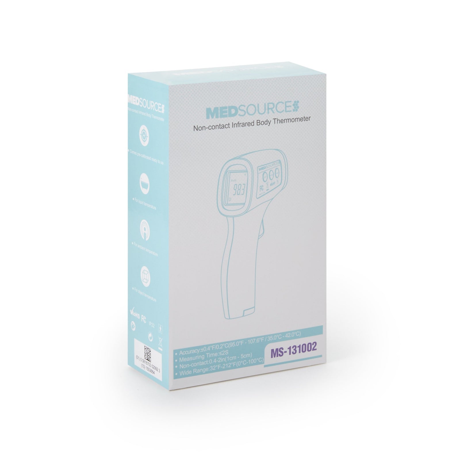 Medsource IR300 Non-Contact Infrared Skin Thermometer