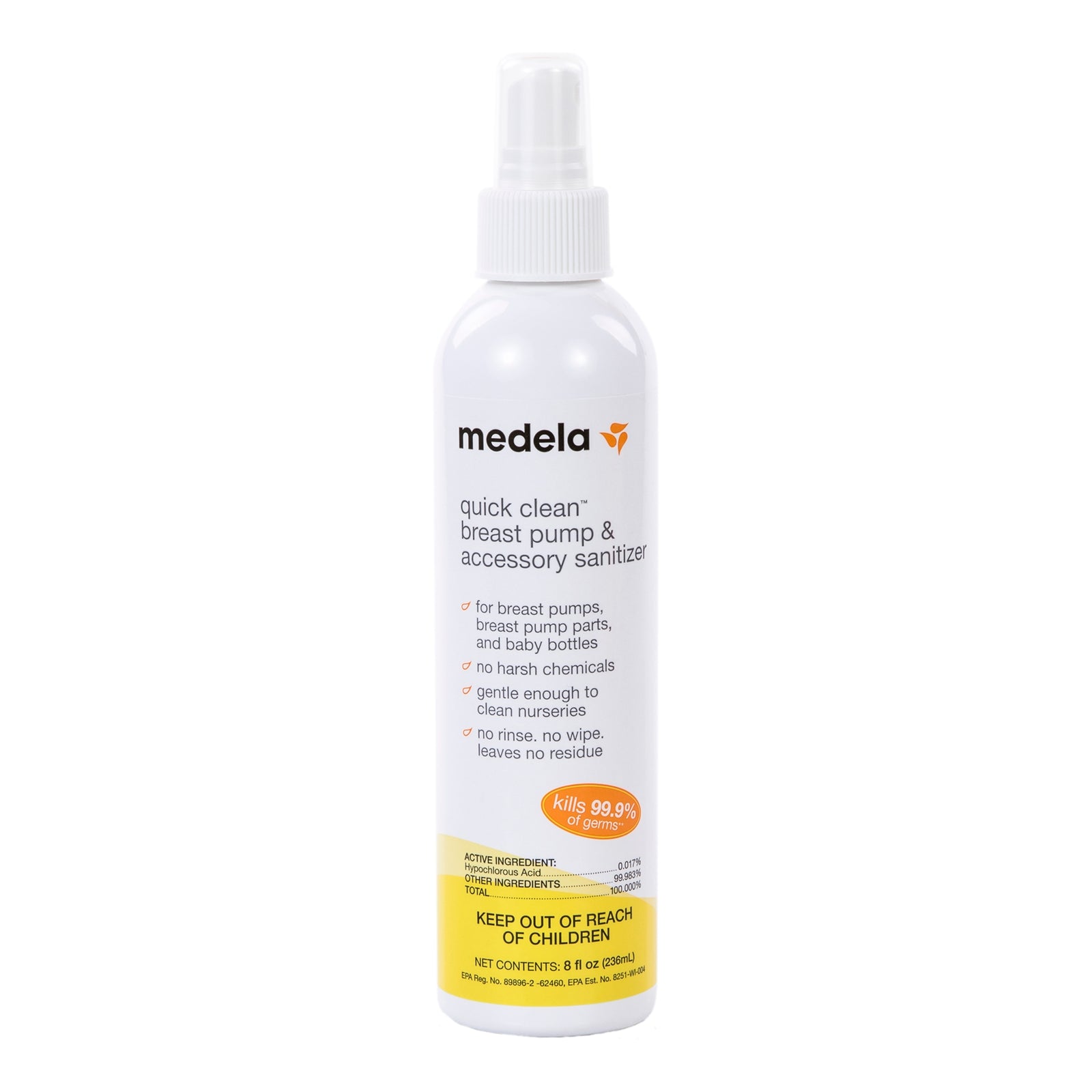 Quick Clean™ Breast Pump Sanitizer - 8 oz
