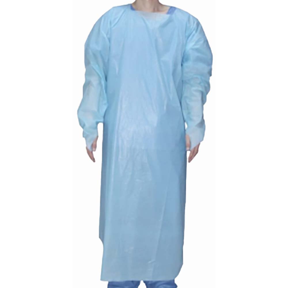 McKesson CPE Heat Seal Gown, Blue