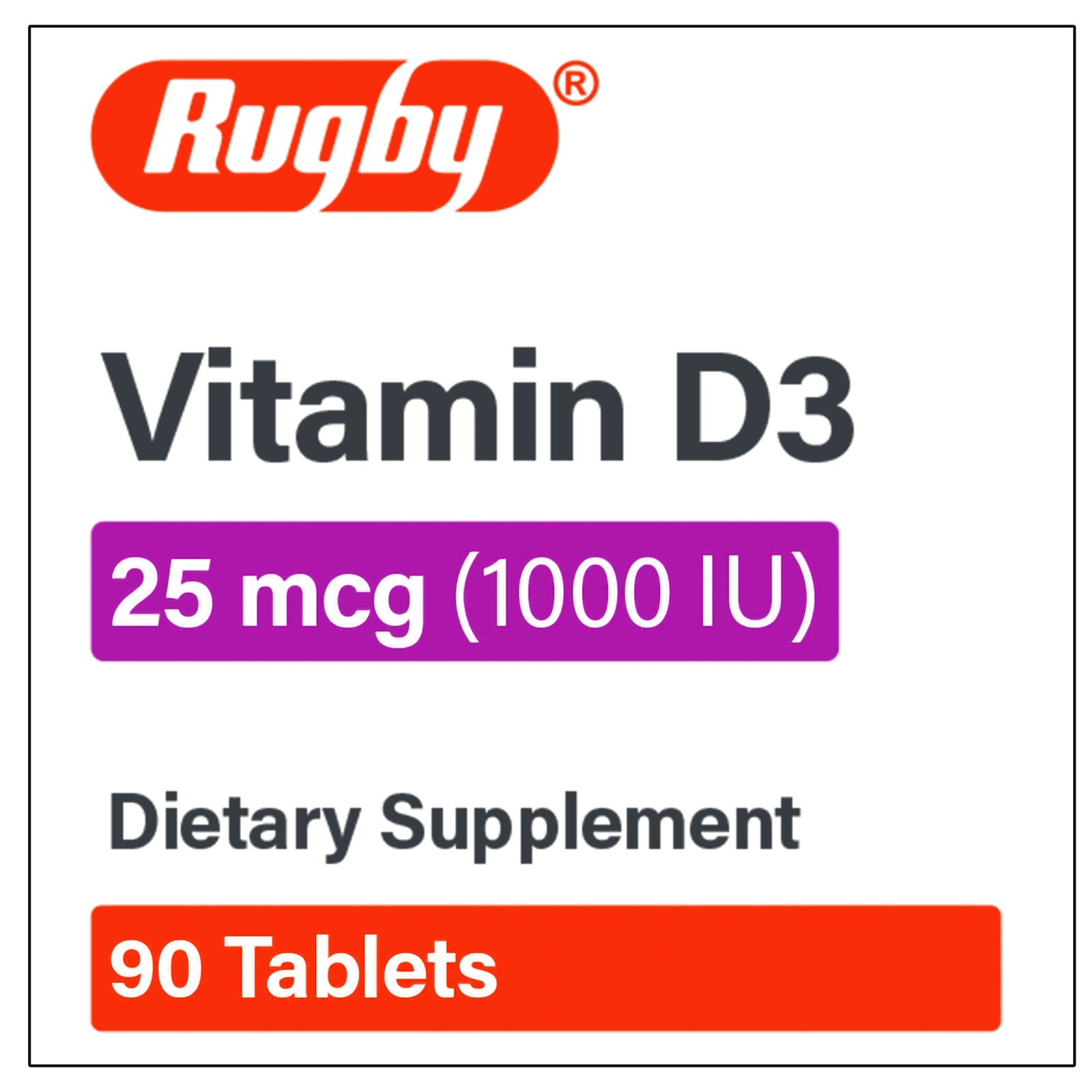 Major® Vitamin D3 Tablets