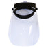 Donegan Optical Pivoting PETG Face Shield with Dial Adjustment and Leather Band