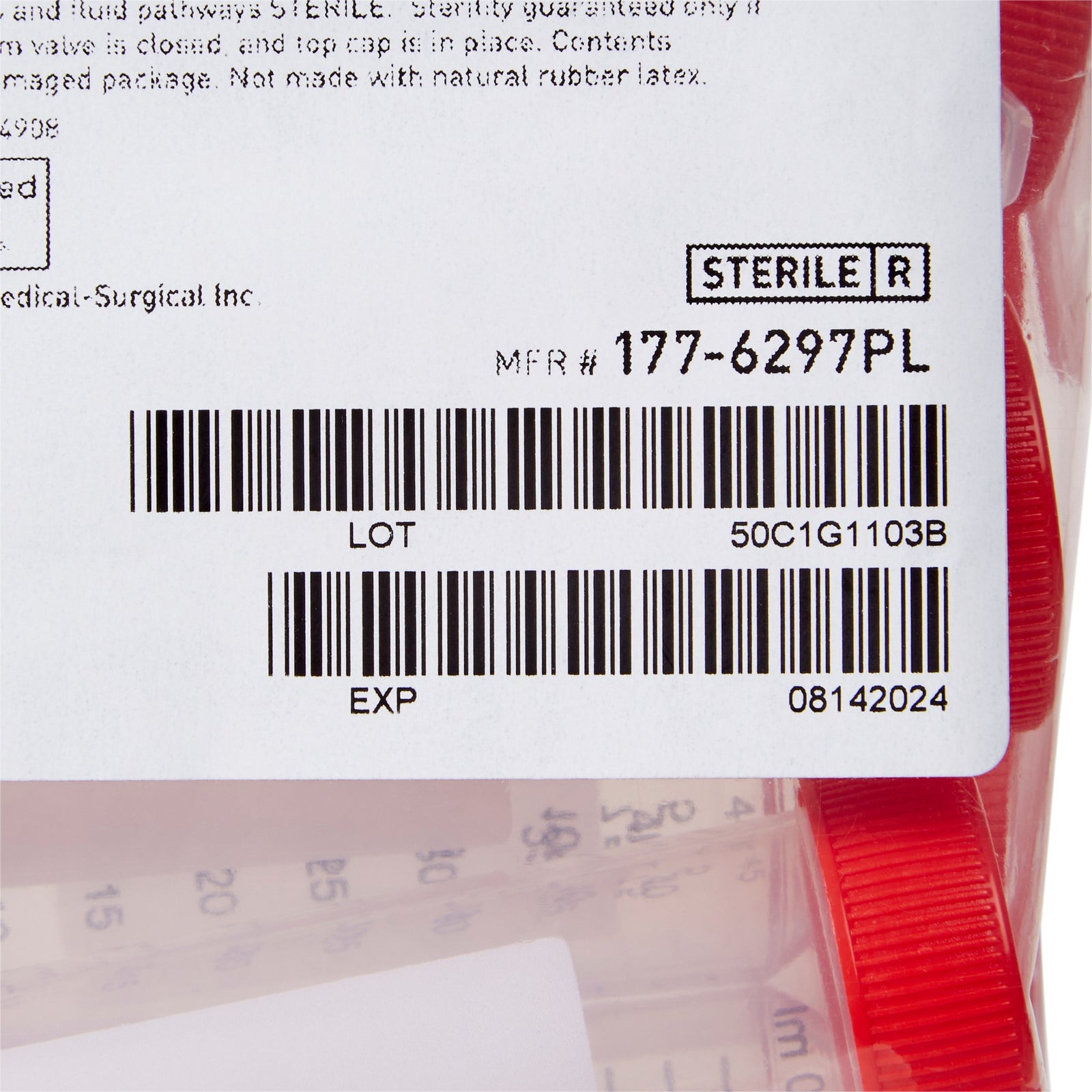 McKesson Centrifuge Tube Plain 50 mL Screw Cap Polypropylene