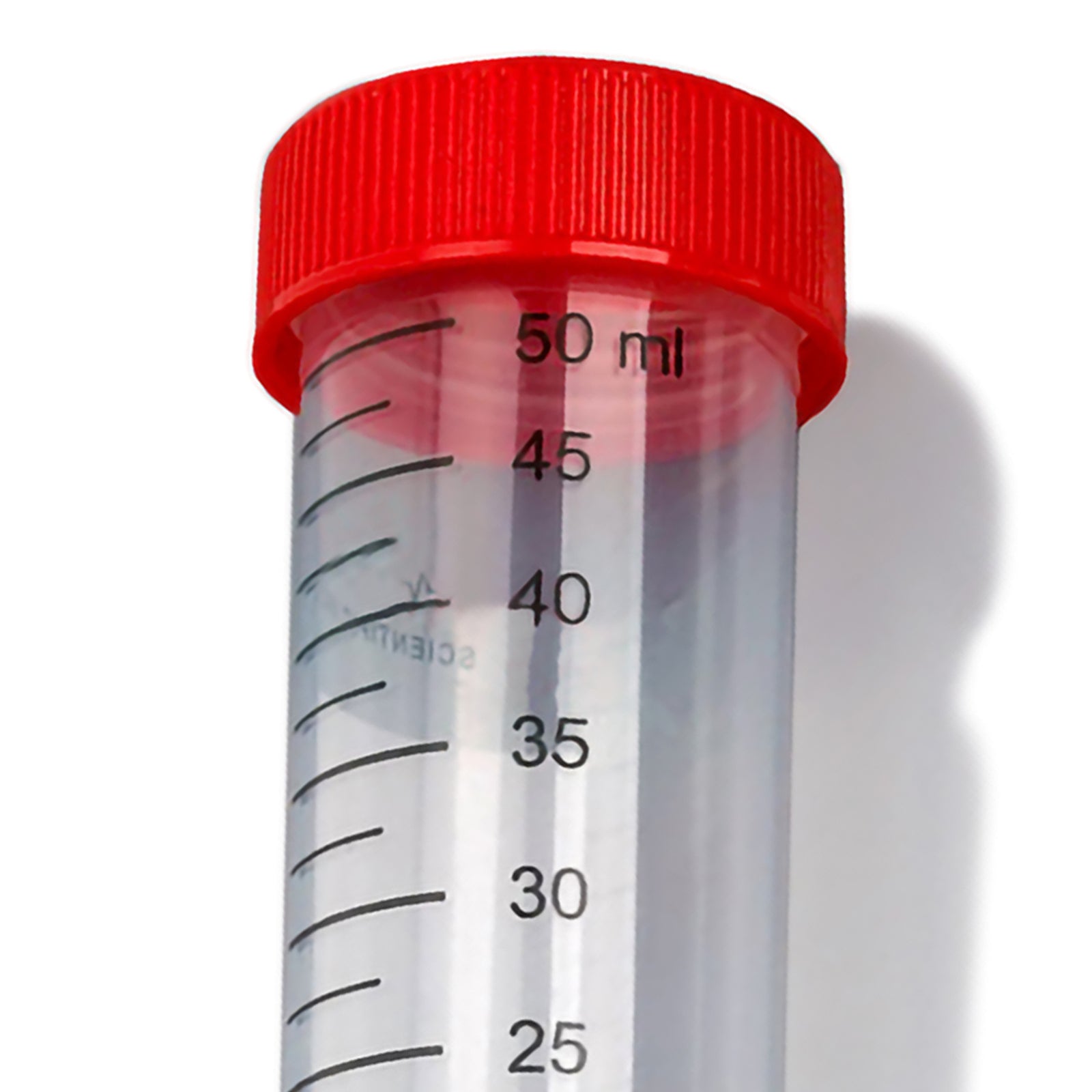 McKesson MedSurg Centrifuge Tube Screw Cap Red 50 mL