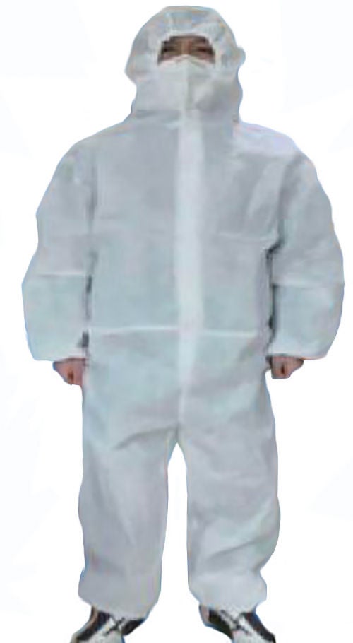 McKesson Coverall with Elastic Cuffs and Zipper Front