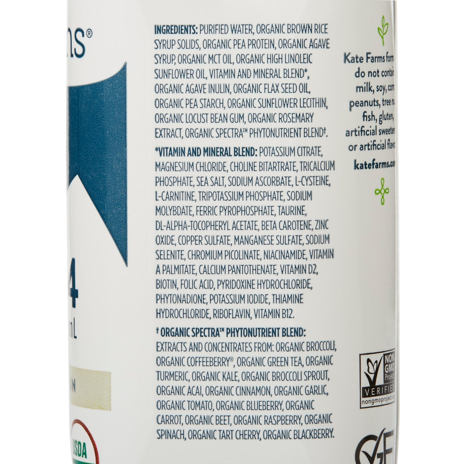 Kate Farms Standard 1.4 Nutritional Supplement