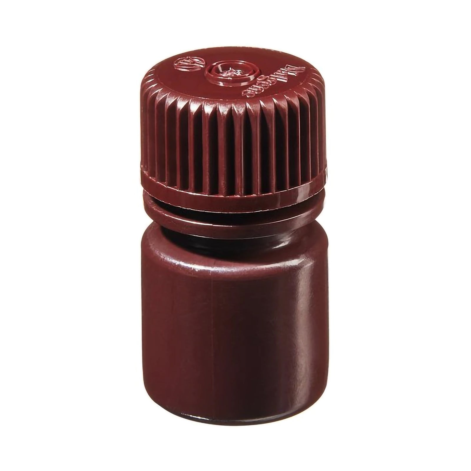 Nalgene Narrow Mouth Amber HDPE/Polypropylene Bottle 8 mL